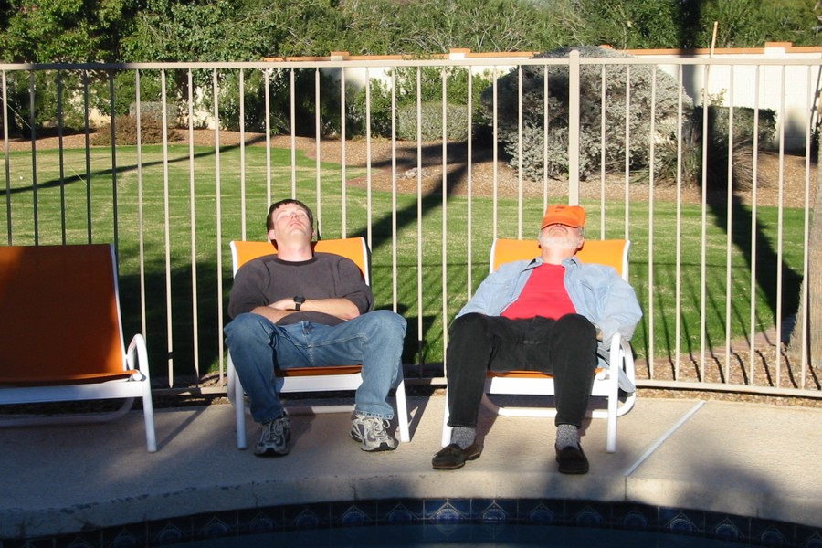 ../image/bill and john resting by the pool.jpg